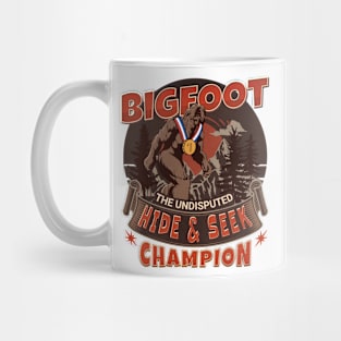 Big Foot - Hide and Seek Champion Mug